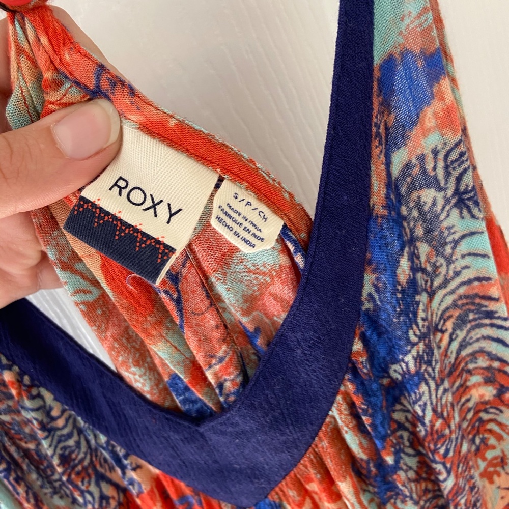 Colorful Maxi Roxy Sundress - Picture 2 of 4
